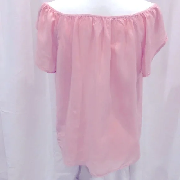 Velvet, Revolve brand peony pink Kaia top, Sz S - Picture 4 of 8